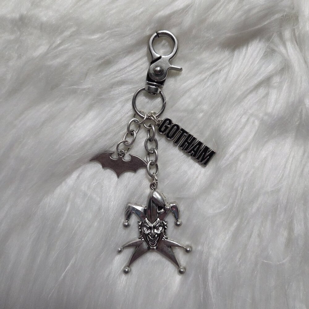 Batman Gotham Joker Keychain